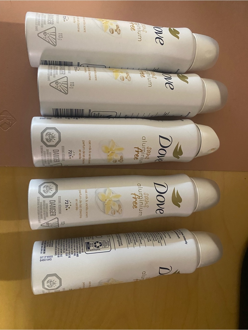 Dove Women Hairspray - White (Vanilla Scent)